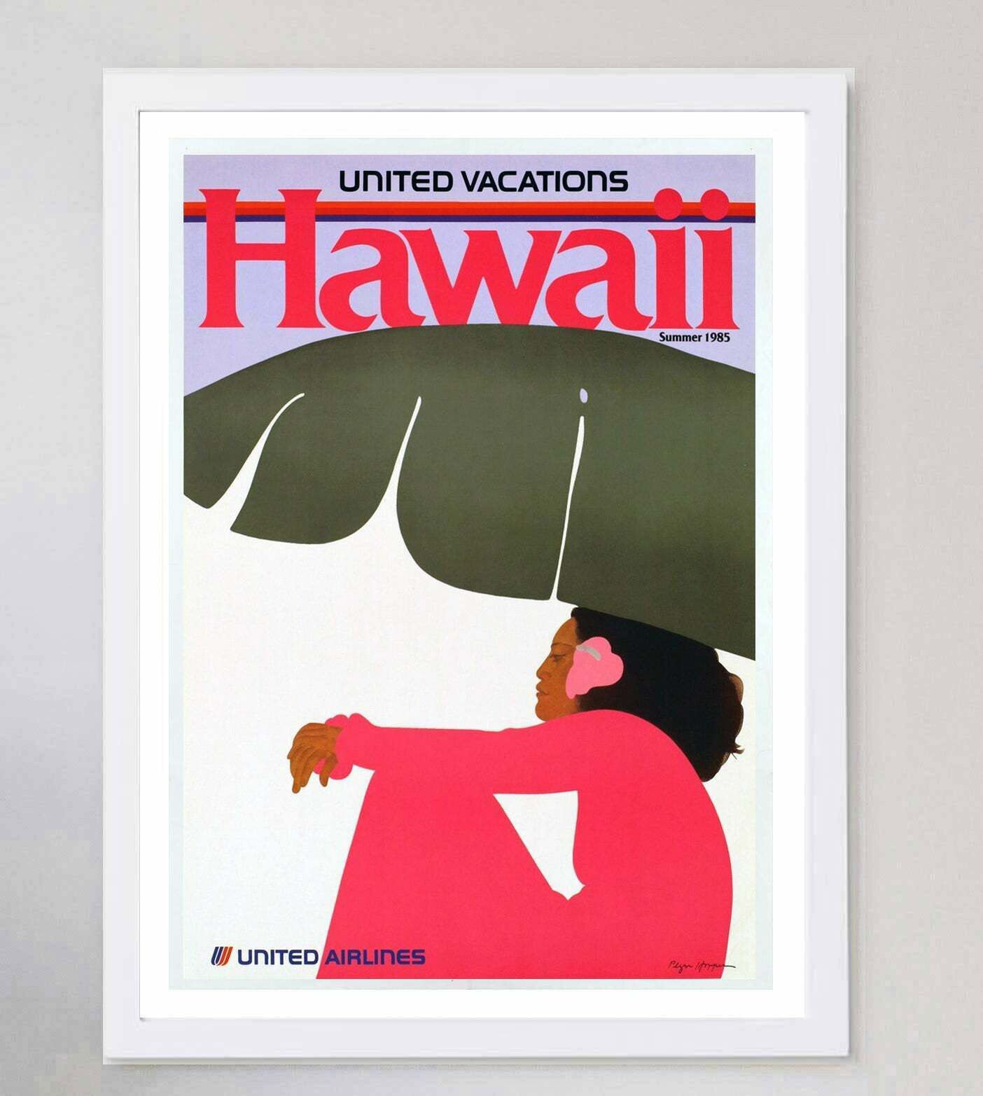 United Airlines   Hawaii, 1980s photo for sale
