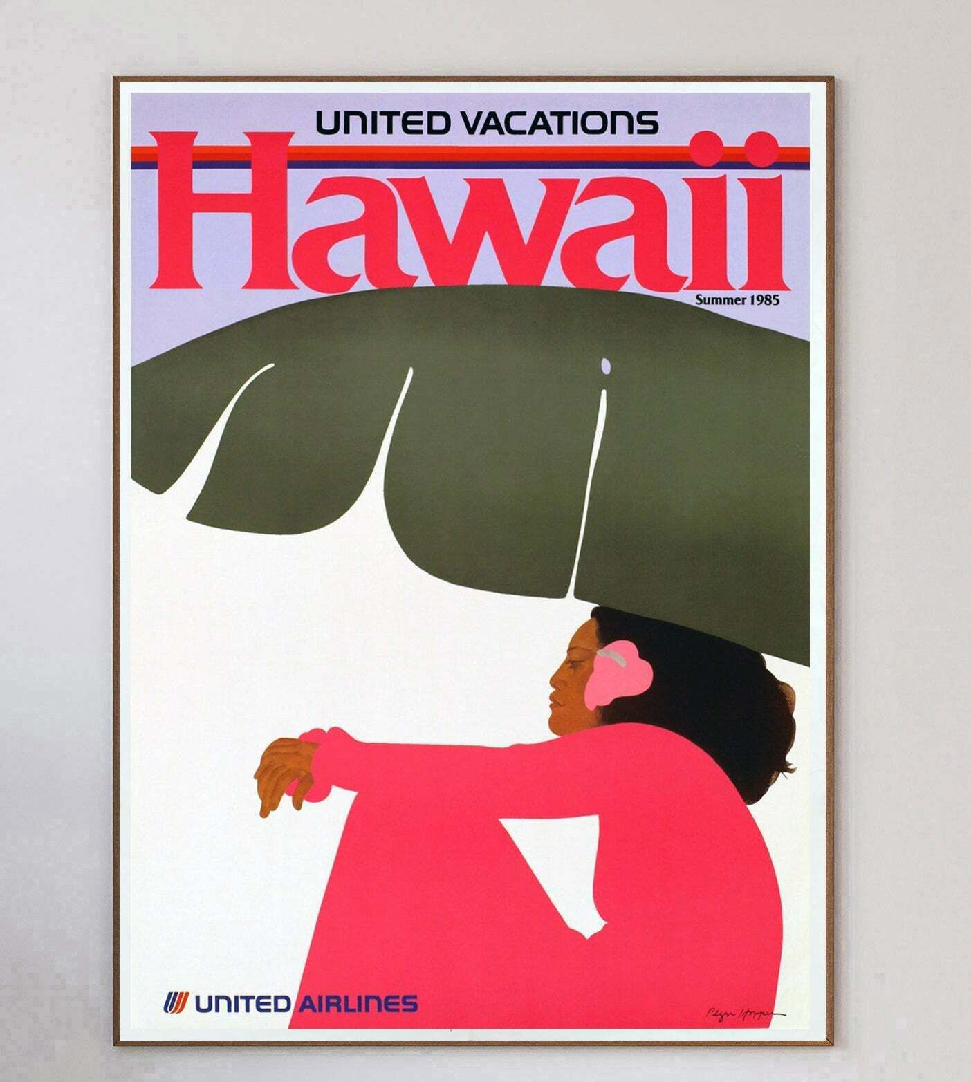 United Airlines   Hawaii, 1980s photo 676.0