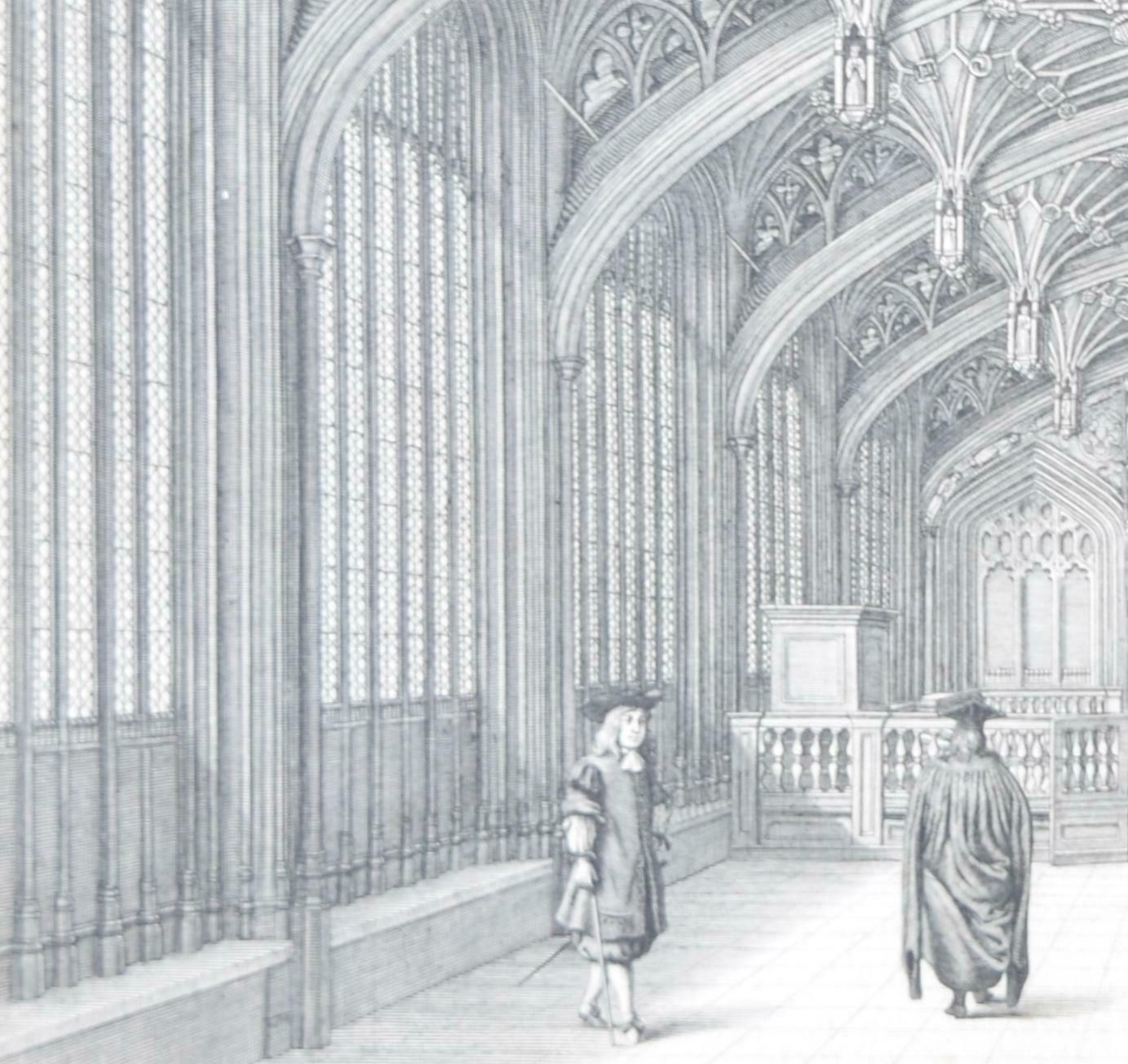 David Loggan The Divinity School, University Of Oxford David Loggan 1675 Engraving 1675 photo Art