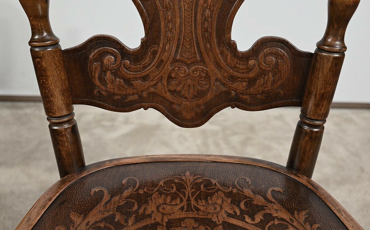 722.6612902960001 Pair Of Chairs N°67 By Jacob & Josef Kohn – 1900 photo
