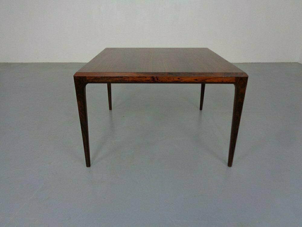 Rosewood Coffee Table By Johannes Andersen For Cfc Silkeborg, Denmark, 1950s photo 479.0