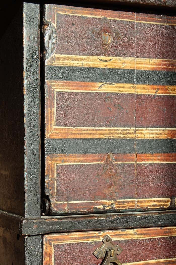 Late 19th Century Unusual Aesthetic Movement Painted Clerks Desk photo for sale