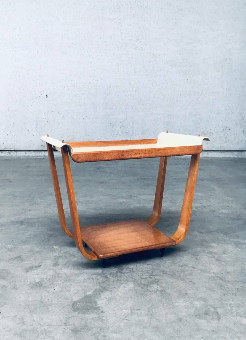 1950's "Rolo" Pb31 Tea Trolley By Cees Braakman For Pastoe photo for sale