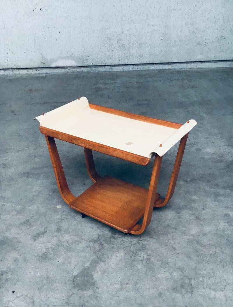 photo for sale 1950's "Rolo" Pb31 Tea Trolley By Cees Braakman For Pastoe
