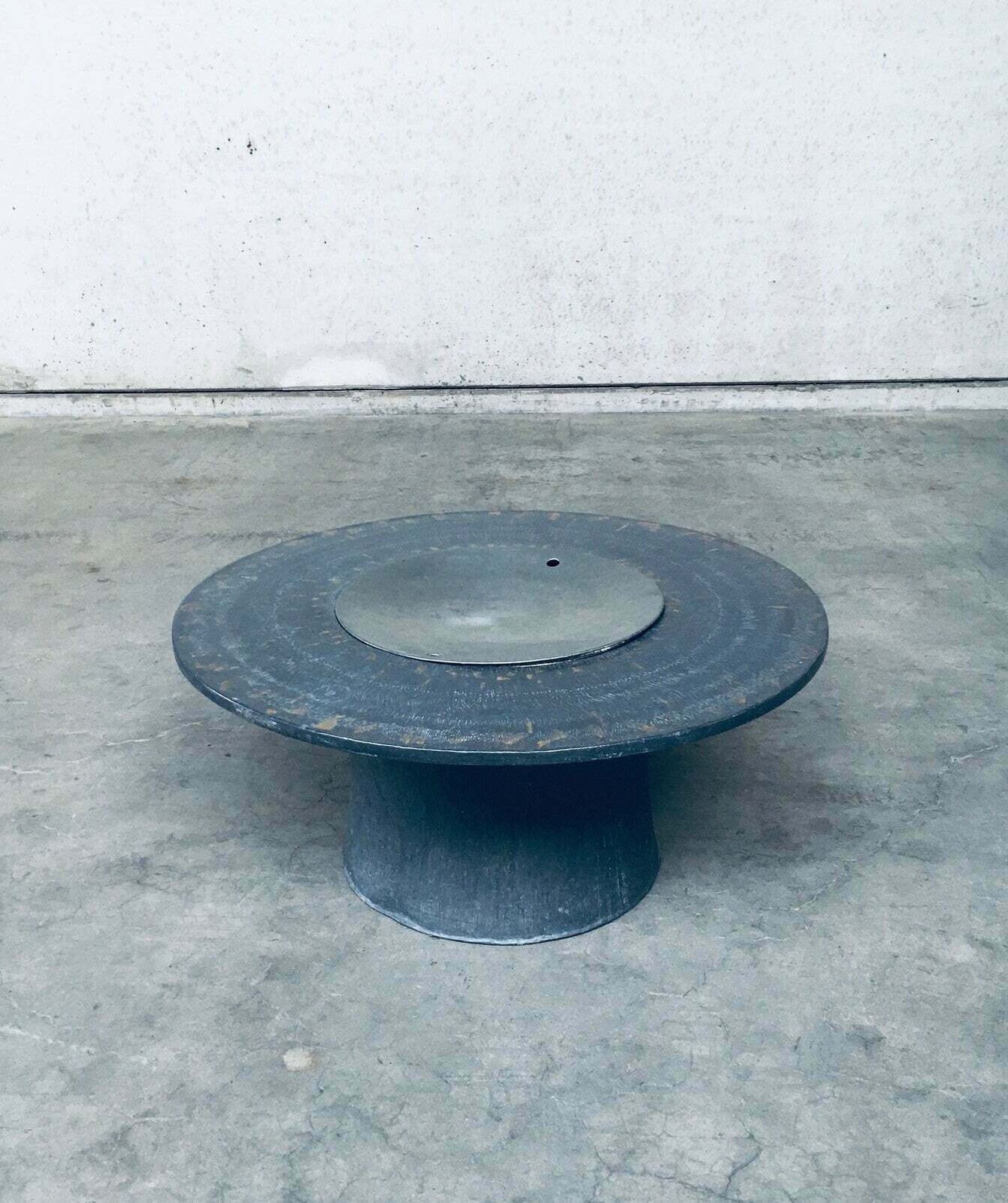 Handmade Folk Art Bar Coffee Table, India 1970's