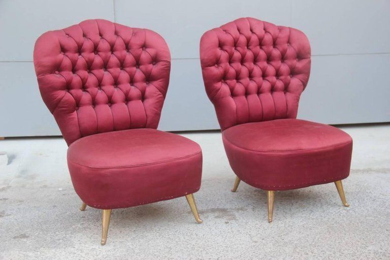 Couple Of Delicious Armchairs 1950s Isa Bergamo photo 2280.0