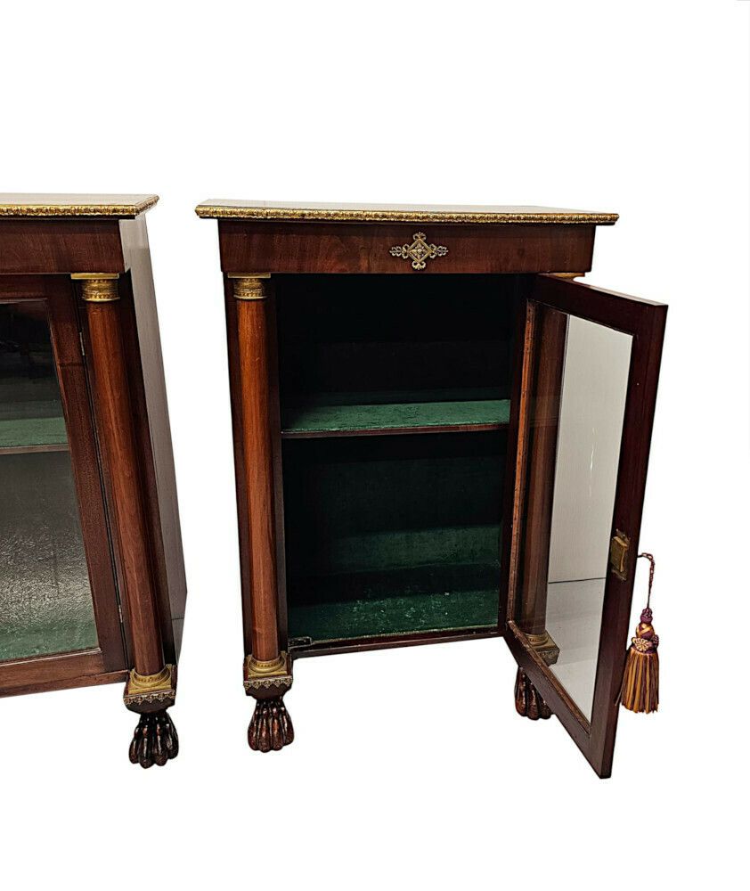 A Stunning Pair Of 19th Century Pier Or Side Cabinets photo 6042.7877