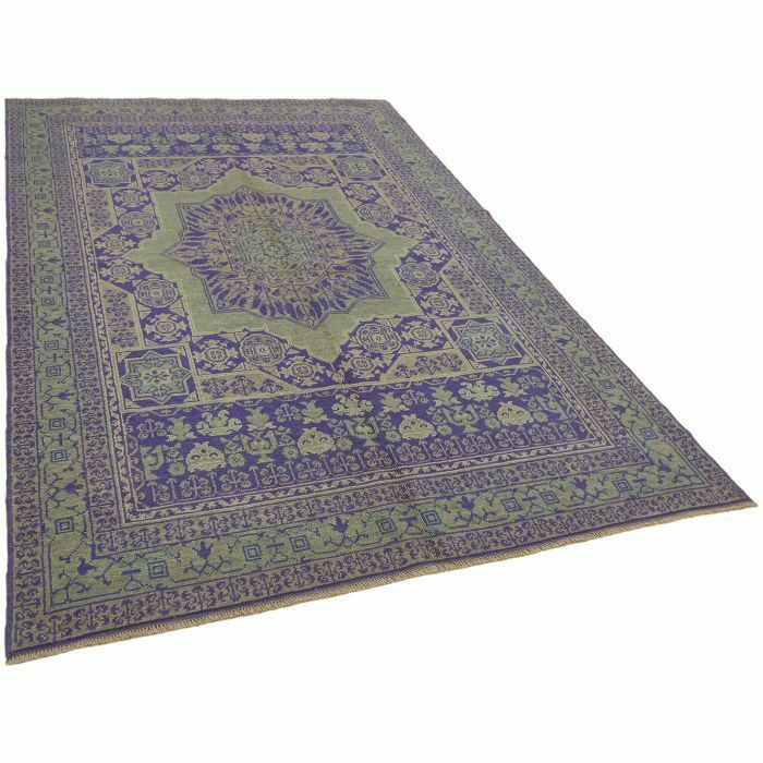 6x8 Purple Oushak Rug   44457, Oriental photo furniture