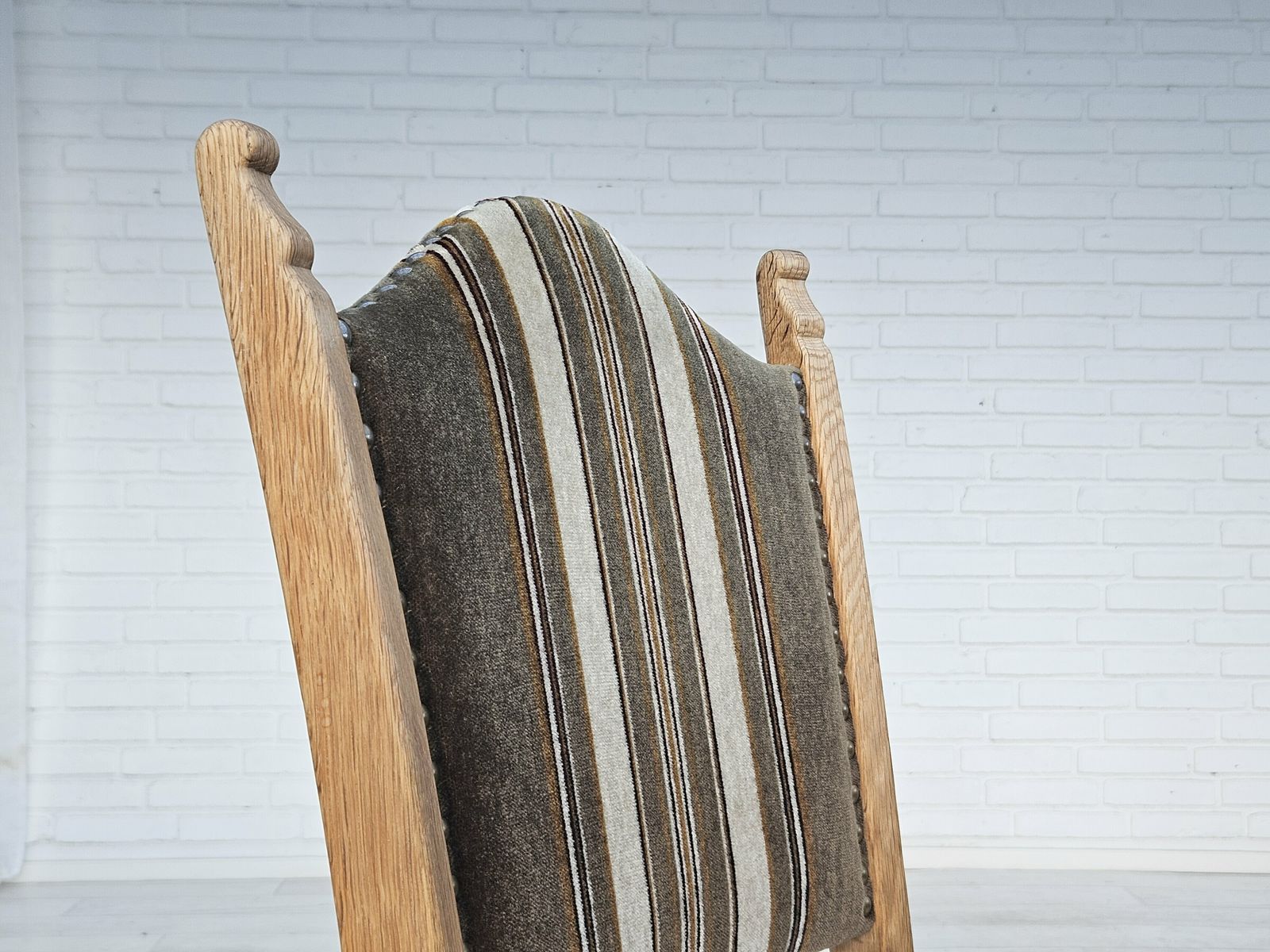 1970s, Set 6 Pcs Of Danish Dinning Chairs, Original Good Condition. photo for sale