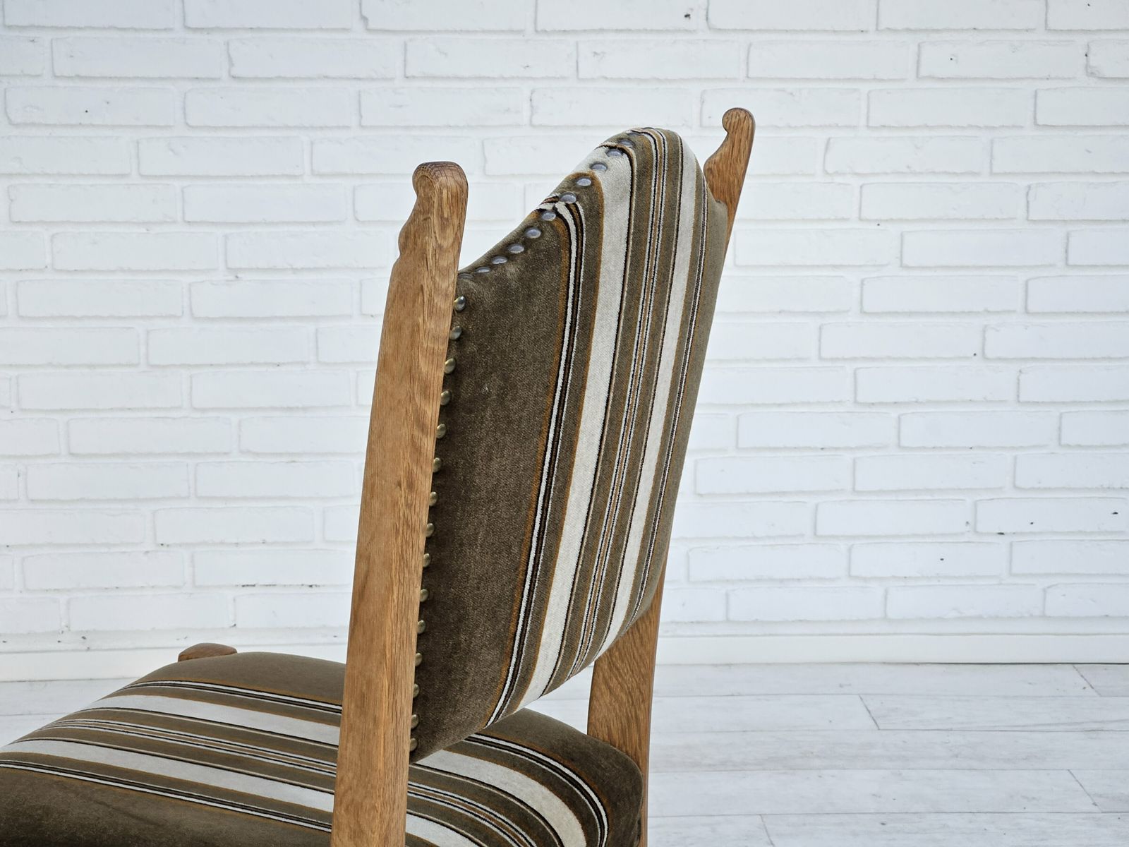photo buy 1970s, Set 6 Pcs Of Danish Dinning Chairs, Original Good Condition.