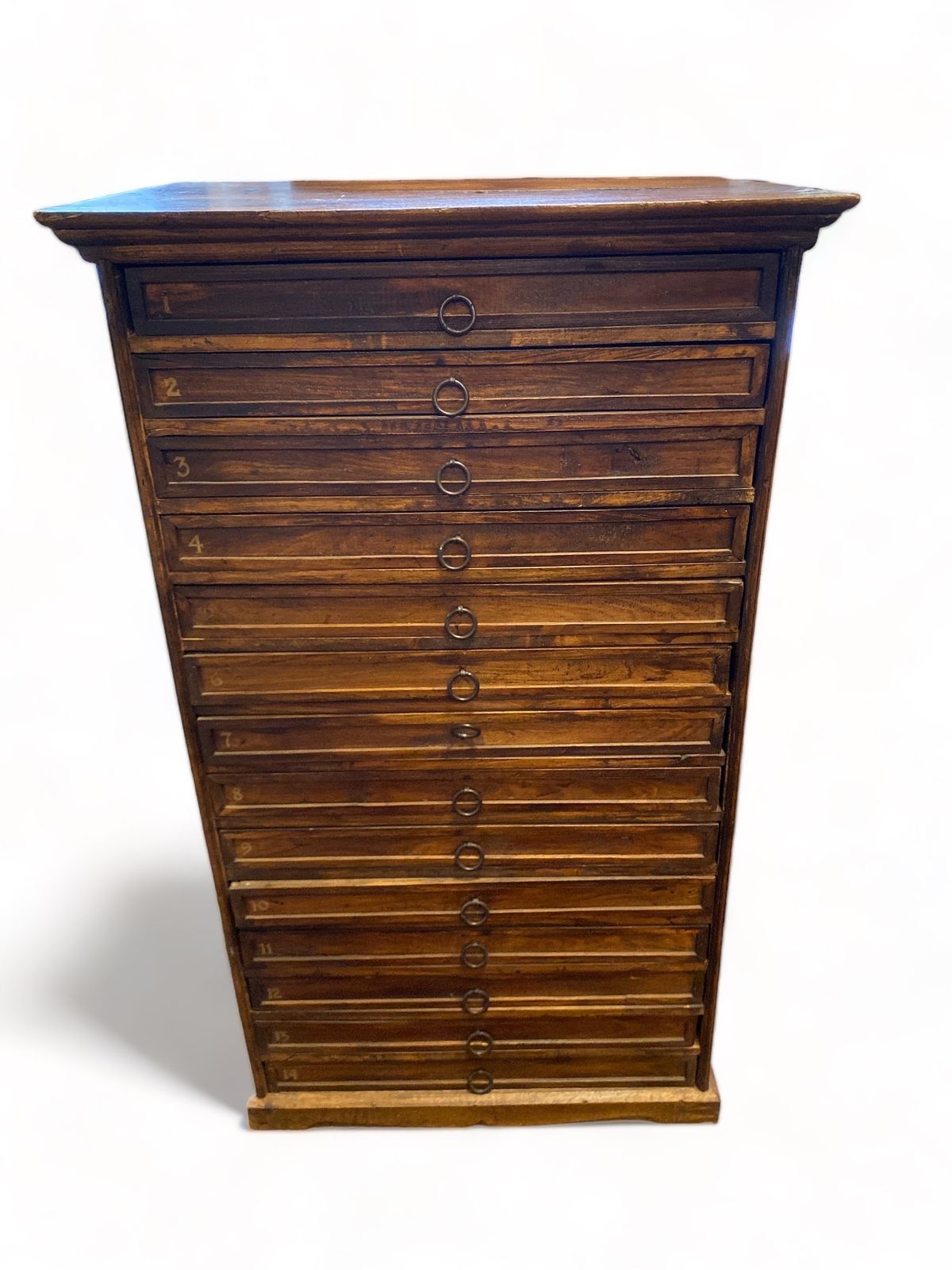 20th Century Teak Drawer Flight