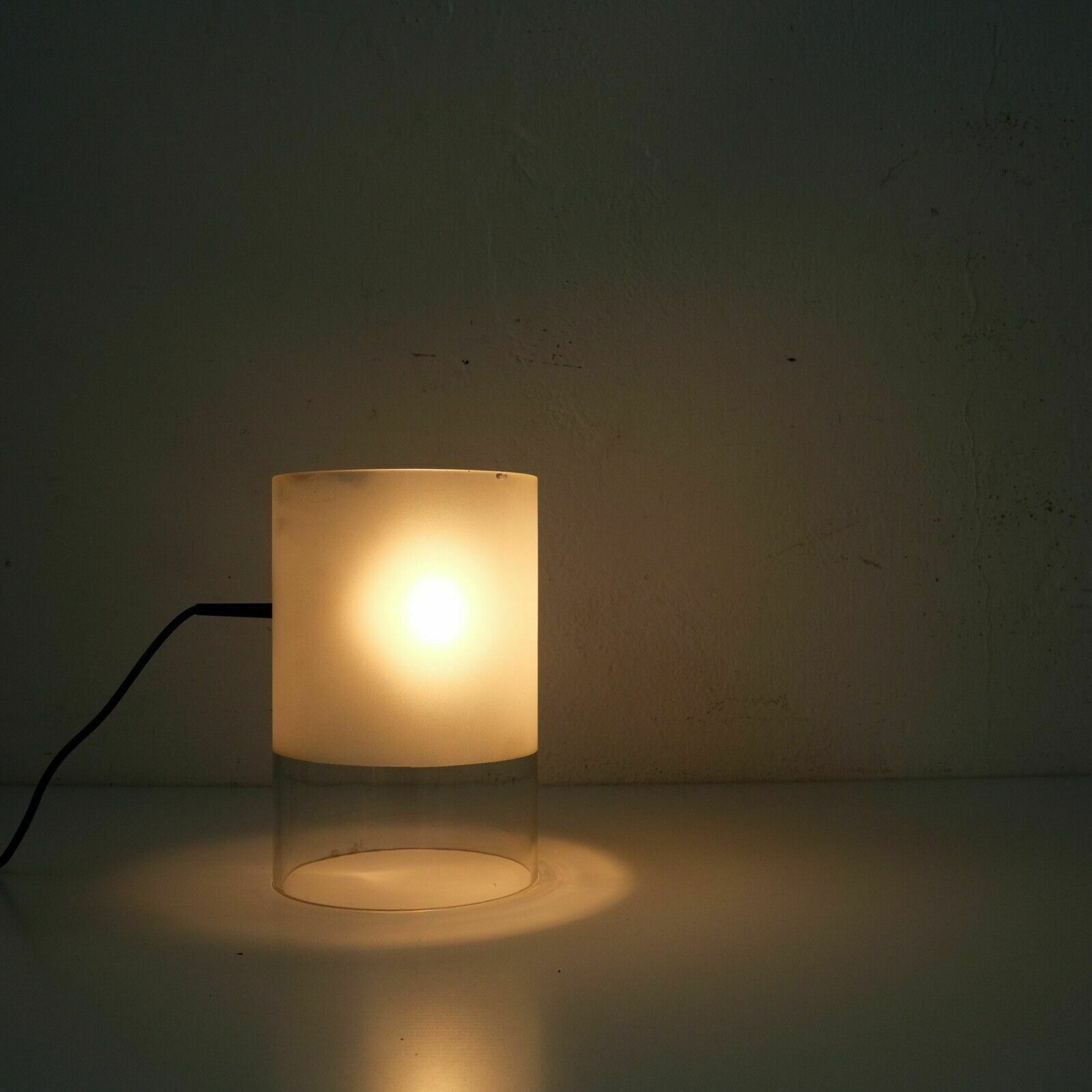 Fatua Table Lamp Designed By Guido Rosati For Fontata Arte In Glass From The 1970s photo vinterior