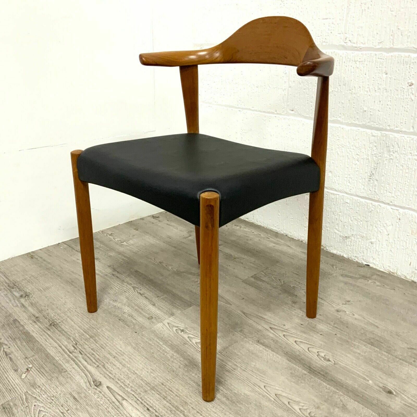 photo buy Set Of 4 Danish Teak “Bull Horn” Model 69 Dining Chairs By Harry Ostergaard