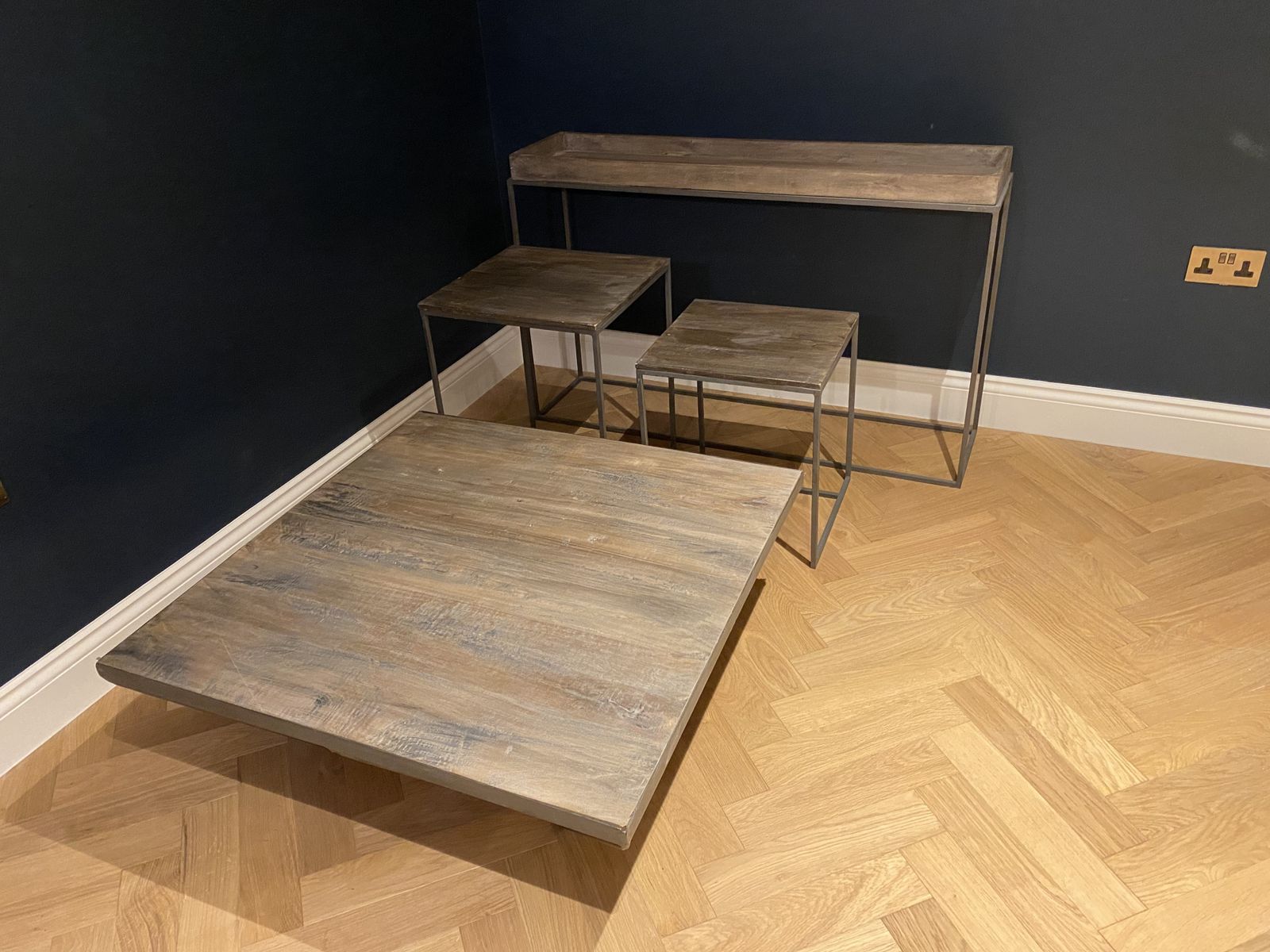 French Connection Wood And Metal Coffee, Side And Console Tables photo vinterior