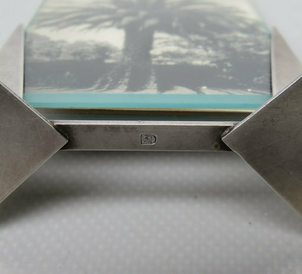 Home Decor Art Deco Silver Plated Photo Frames From Wmf, 1930s, Set Of 2 photo
