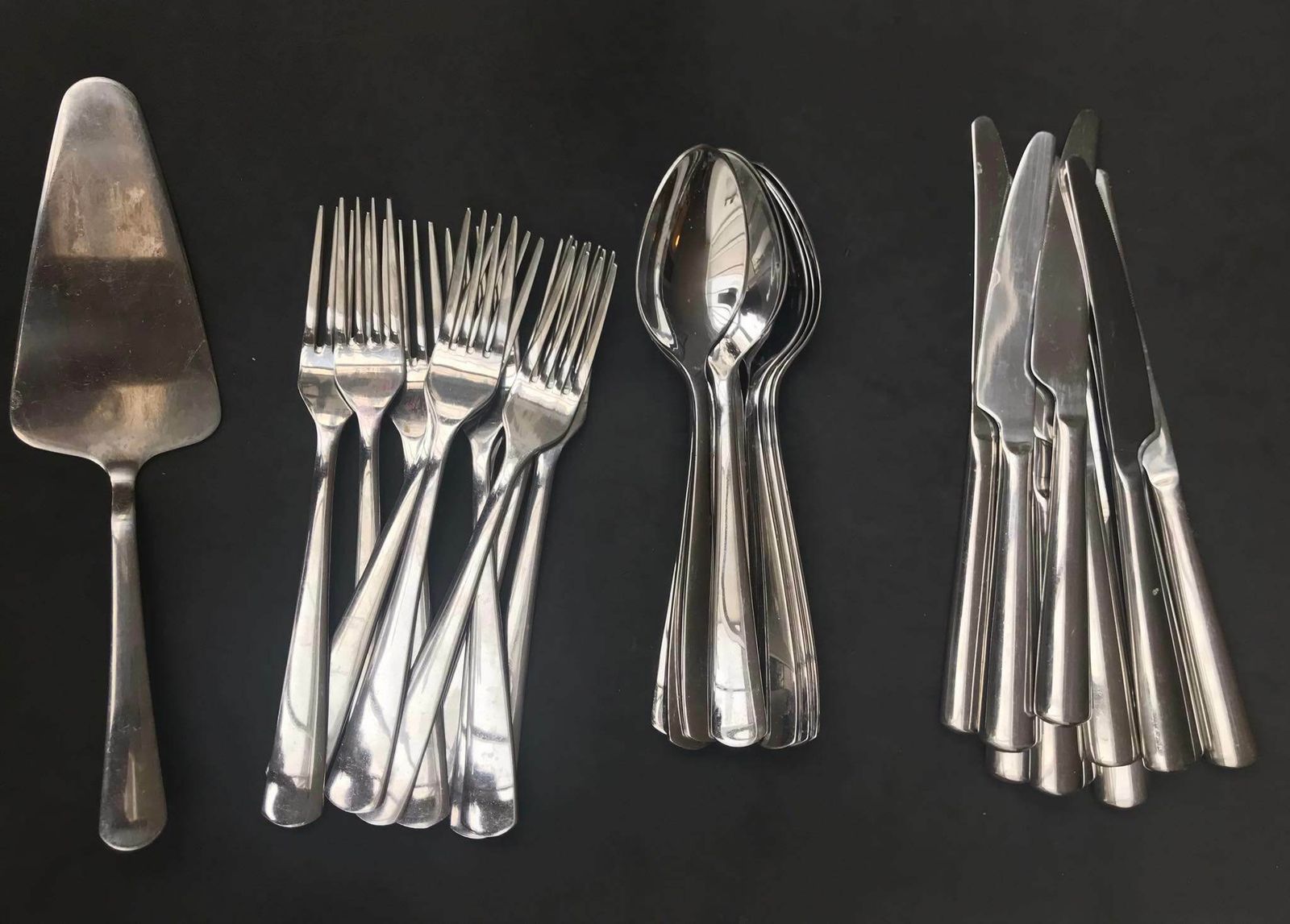 Vintage Ikea Flatware Stainless Steel Dragon 224 22 Model Knives And Soup Spoons Vintage 90s Modern Design Every Day Cutlery photo vintage