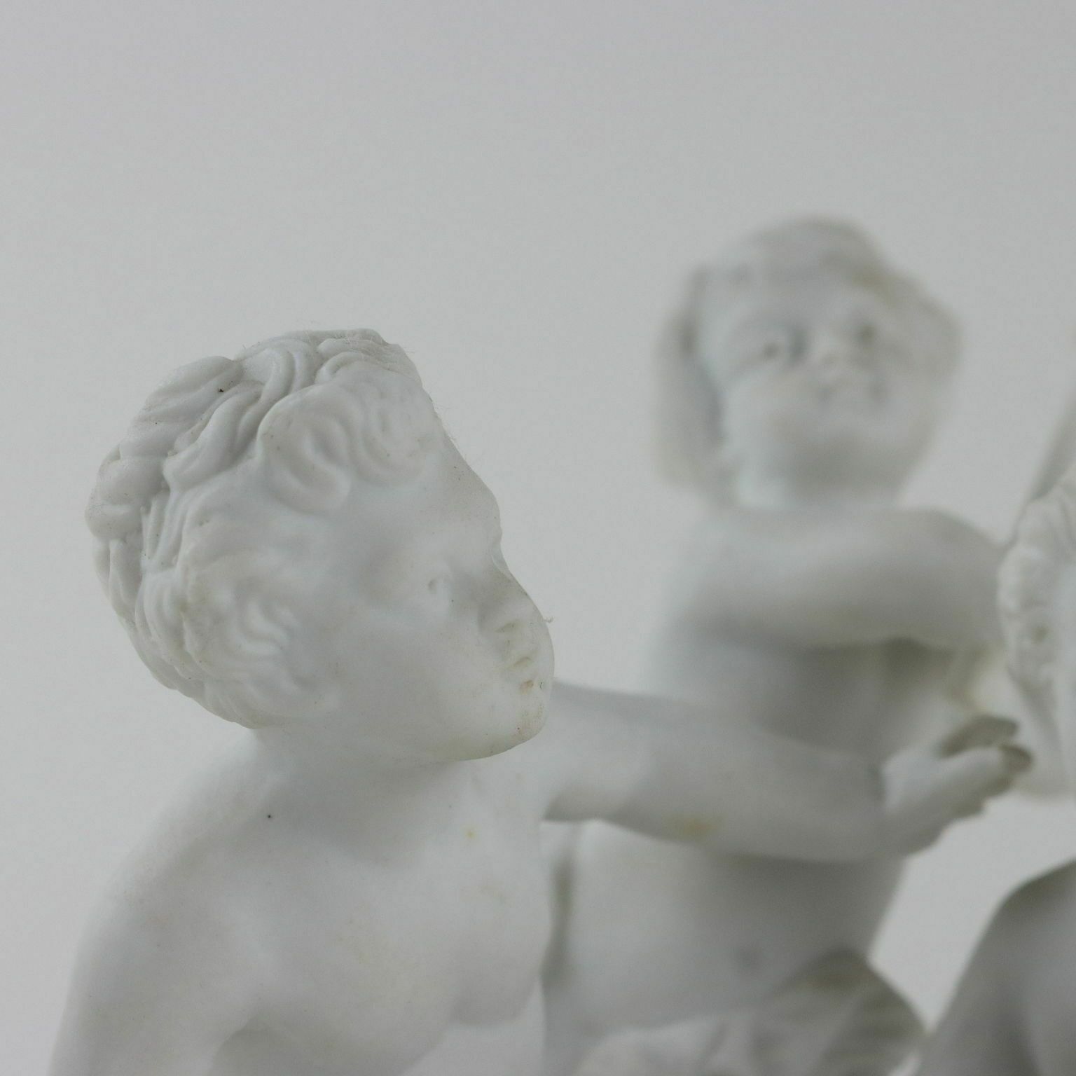 Ancient Sculptures Of Angels Mid XX Century Sèvres Biscuit photo Art