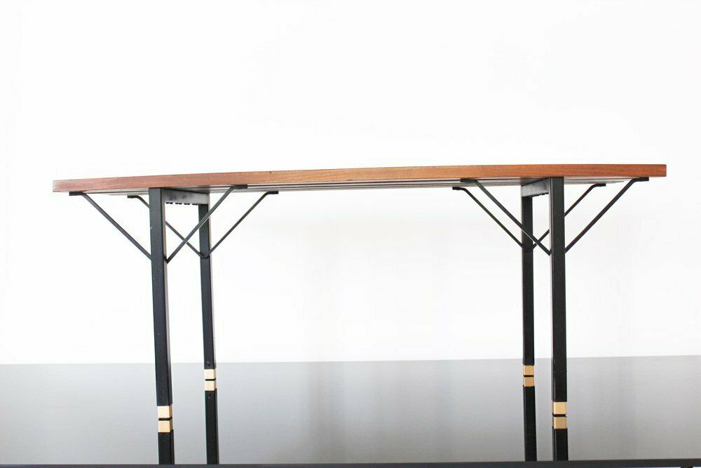 Rosewood Benches With Shelves, Italy, 1970s, Set Of 2 photo vintage