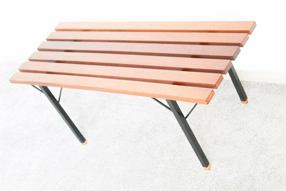 1042.0 Rosewood Benches With Shelves, Italy, 1970s, Set Of 2 photo
