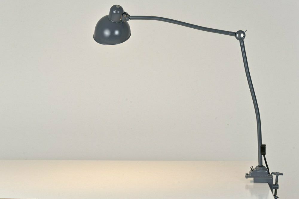 Model 6726a Clamp Light By Christian Dell For Kaiser Idell / Kaiser Leuchten, Germany, 1930s photo vinterior