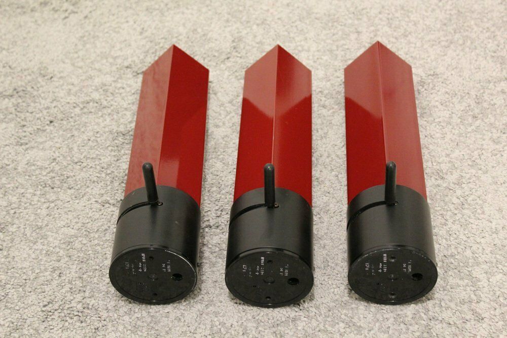 Italian Burgundy Wall Lamps By Gianfranco Frattini, 1980s, Set Of 3