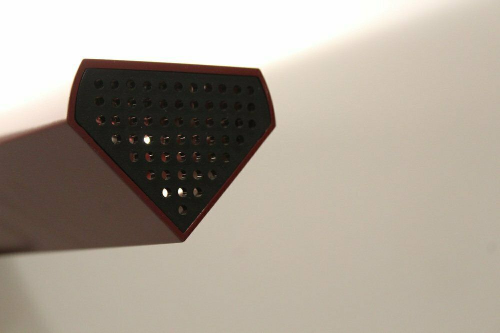 photo vinterior Italian Burgundy Wall Lamps By Gianfranco Frattini, 1980s, Set Of 3