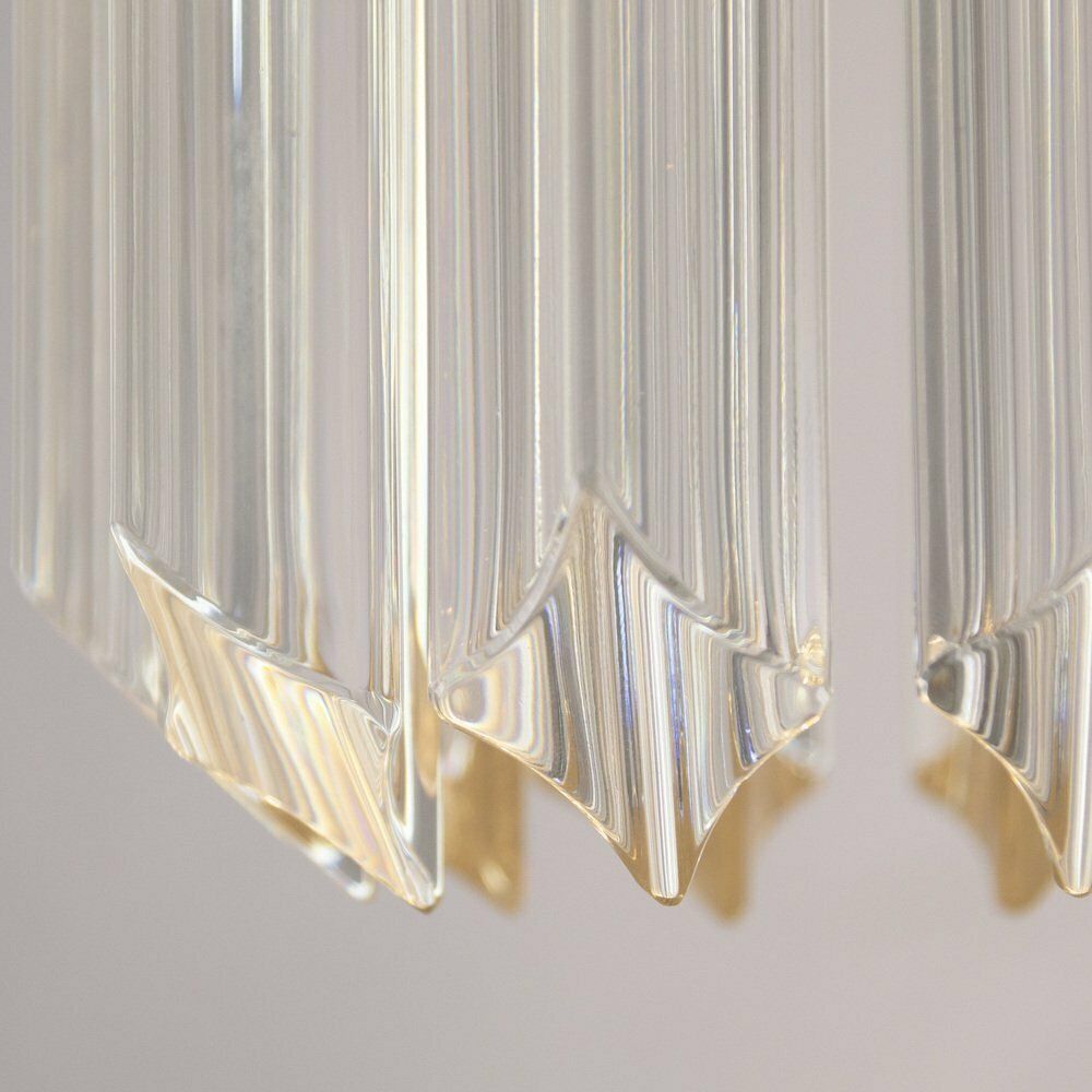 Vintage Italian Murano Glass Chandelier, 1980s photo vintage