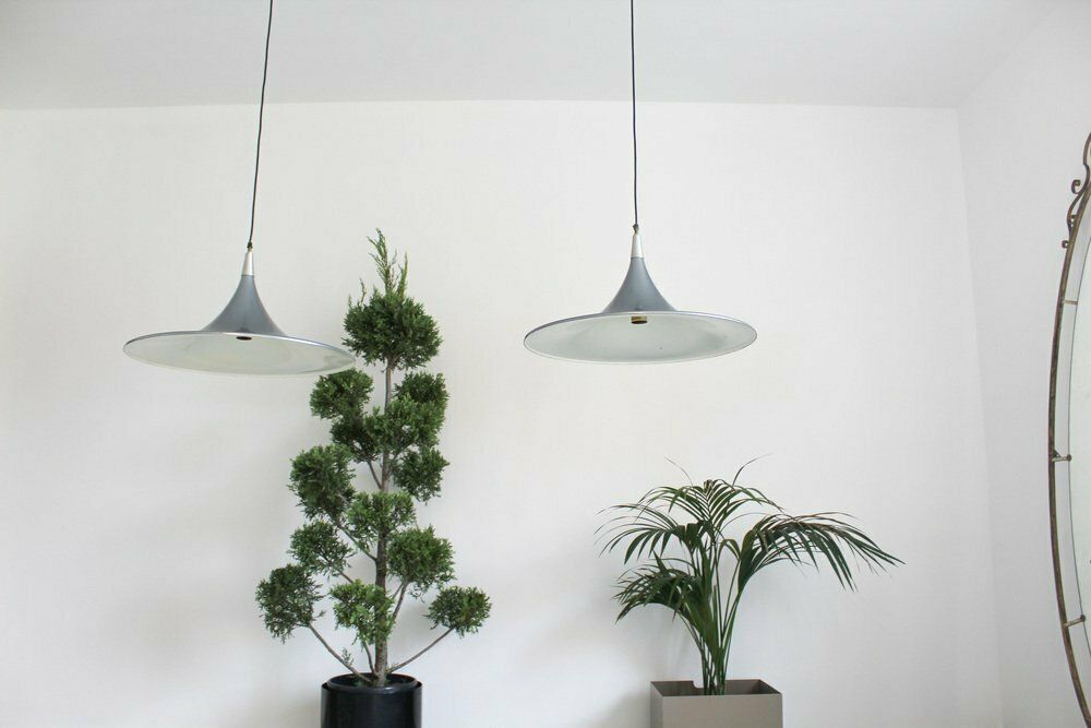 Ceiling Chandeliers By Goffredo Reggiani, Italy, 1980s, Set Of 2 photo Lighting