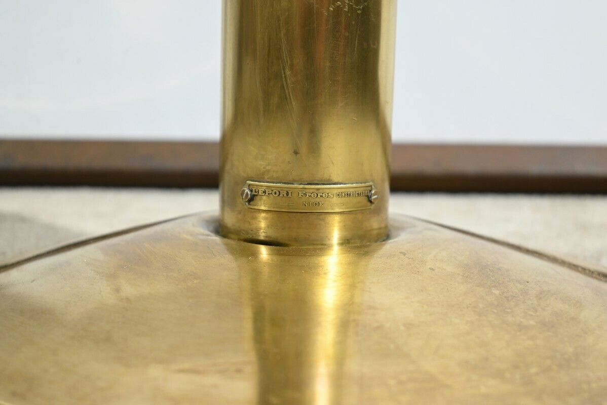 photo for sale Brass Dentist's Spittoon, Lepori Frères Construction   Early 20th Century