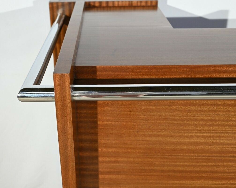photo furniture Small Apartment Bar In Sapelli Mahogany – 1940