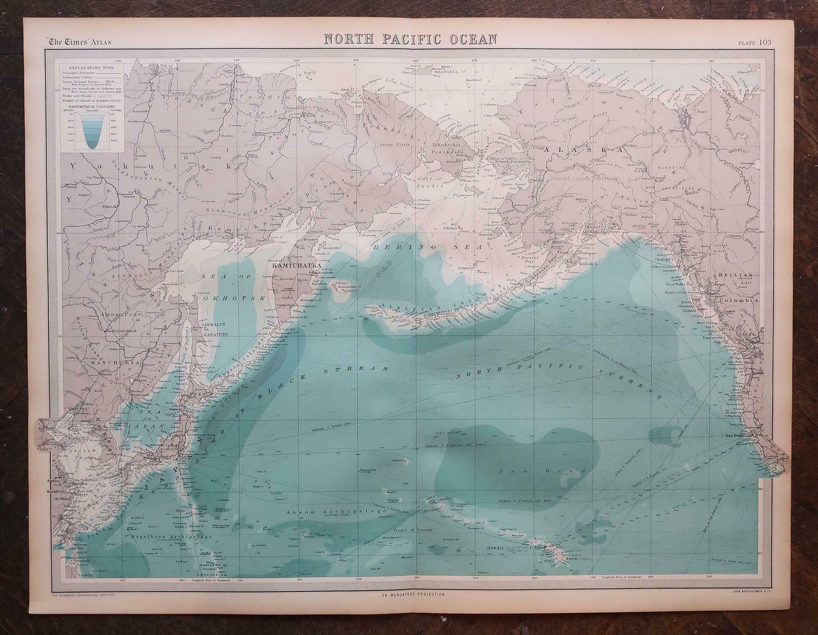 Set Of 5 Large Original Vintage Sea Charts, Circa 1920 photo furniture