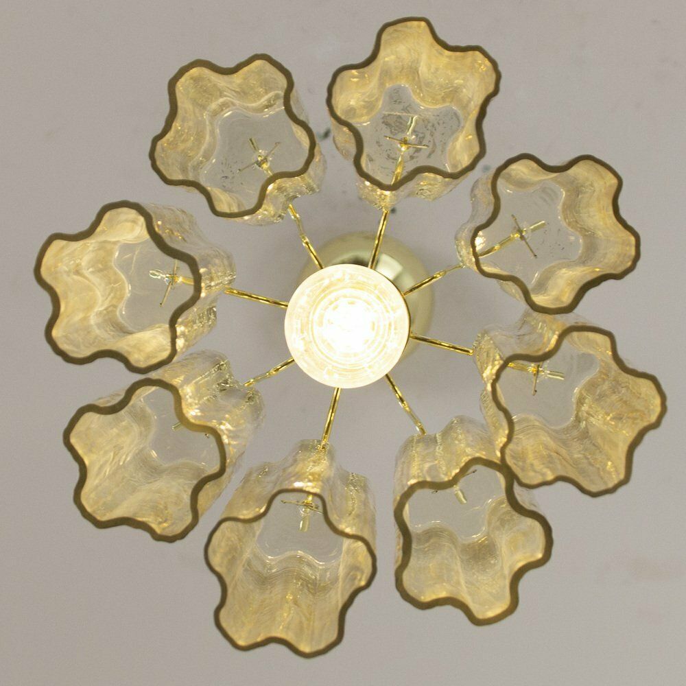 photo for sale Murano Glass Ceiling Lamp, 1990s