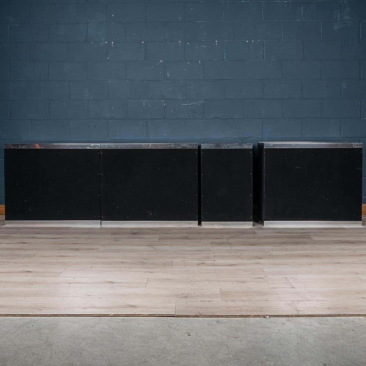 20th Century French Four Piece Sideboard By Guido Faleschini For Hermes, C.1970 photo Furniture