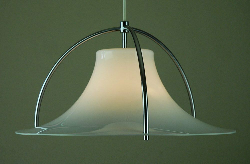 Single Pendant Lamp By Jo Hammerborg For Fog & Mørup, Denmark, 1970s photo furniture