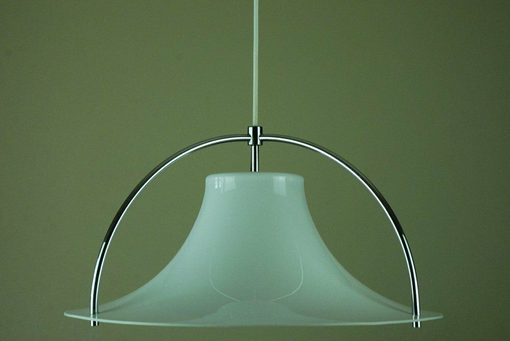 Single Pendant Lamp By Jo Hammerborg For Fog & Mørup, Denmark, 1970s photo buy