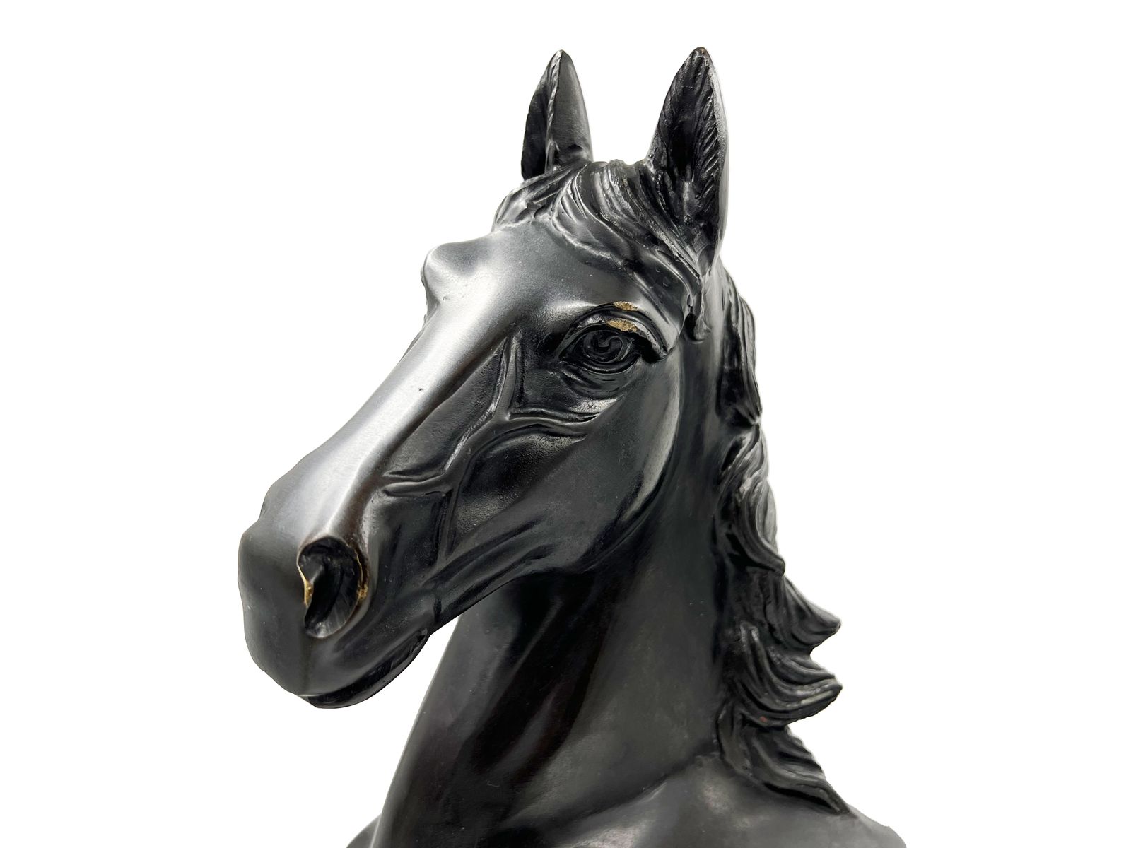 A Large Singed Japanese Bronze Horse Sculpture, Circa 1920 30, Showa/Taisho Period photo Art