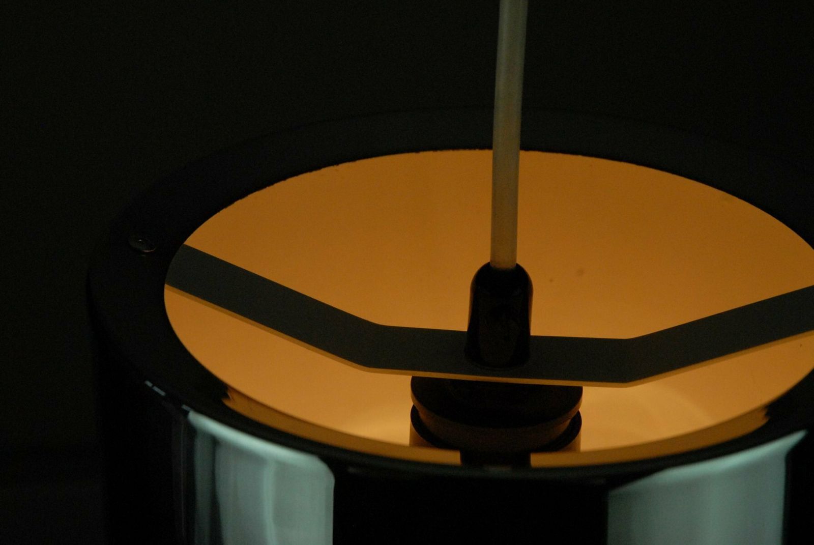 Lighting Sector Pendant Lamp By Jo Hammerborg For Fog & Morup, Denmark, 1970s photo