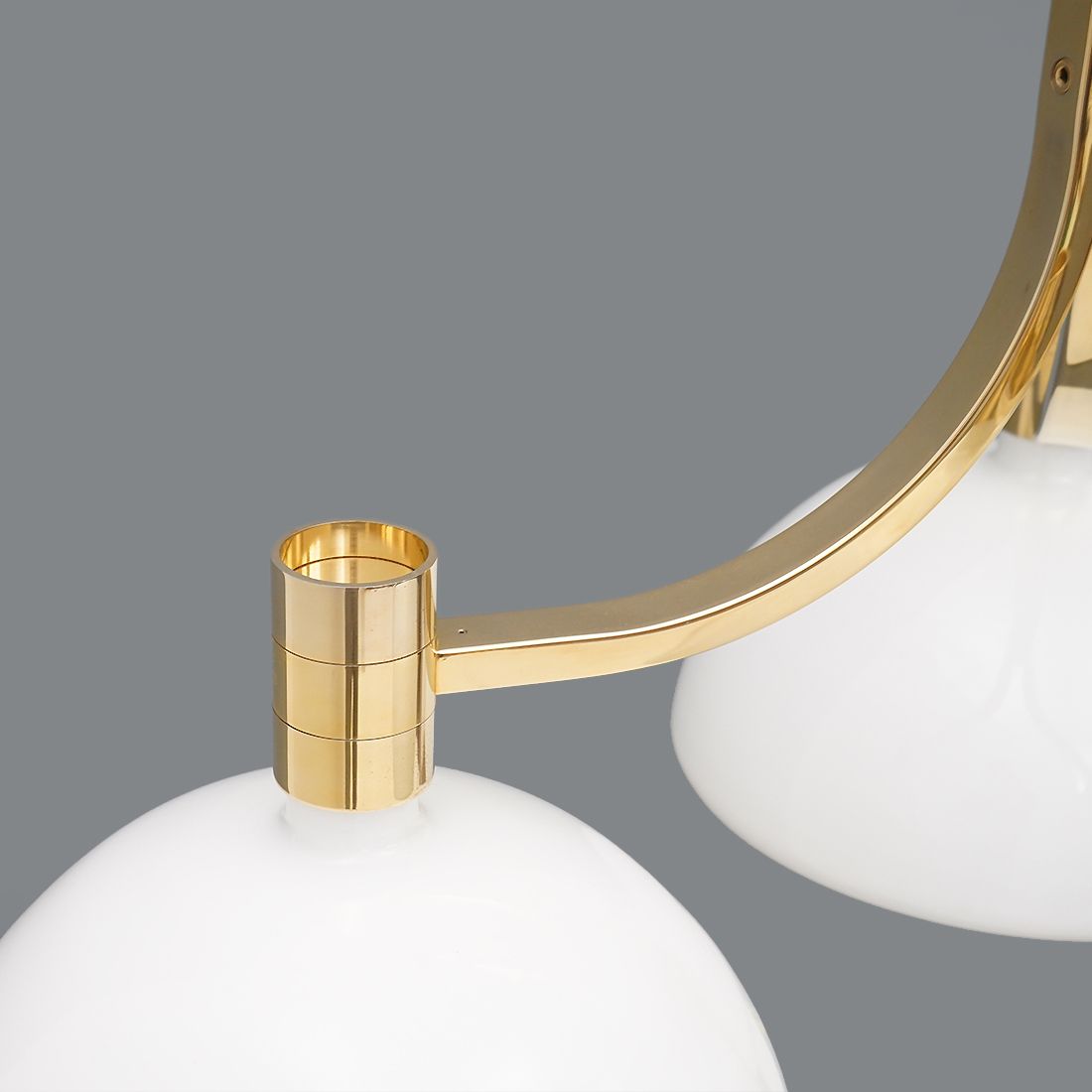 Gold Plated "As/Am" Chandelier By Franco Albini And Franca Helg For Sirrah, 1970s photo 3750.0