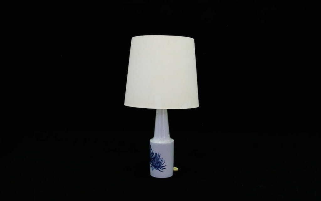 White Bedside Lamp, Danish Design, 1960s, Manufacturer: Fog & Mørup photo vinterior