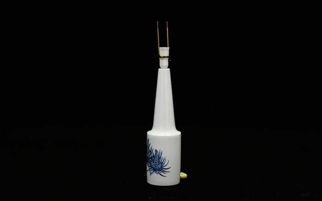 White Bedside Lamp, Danish Design, 1960s, Manufacturer: Fog & Mørup photo vintage