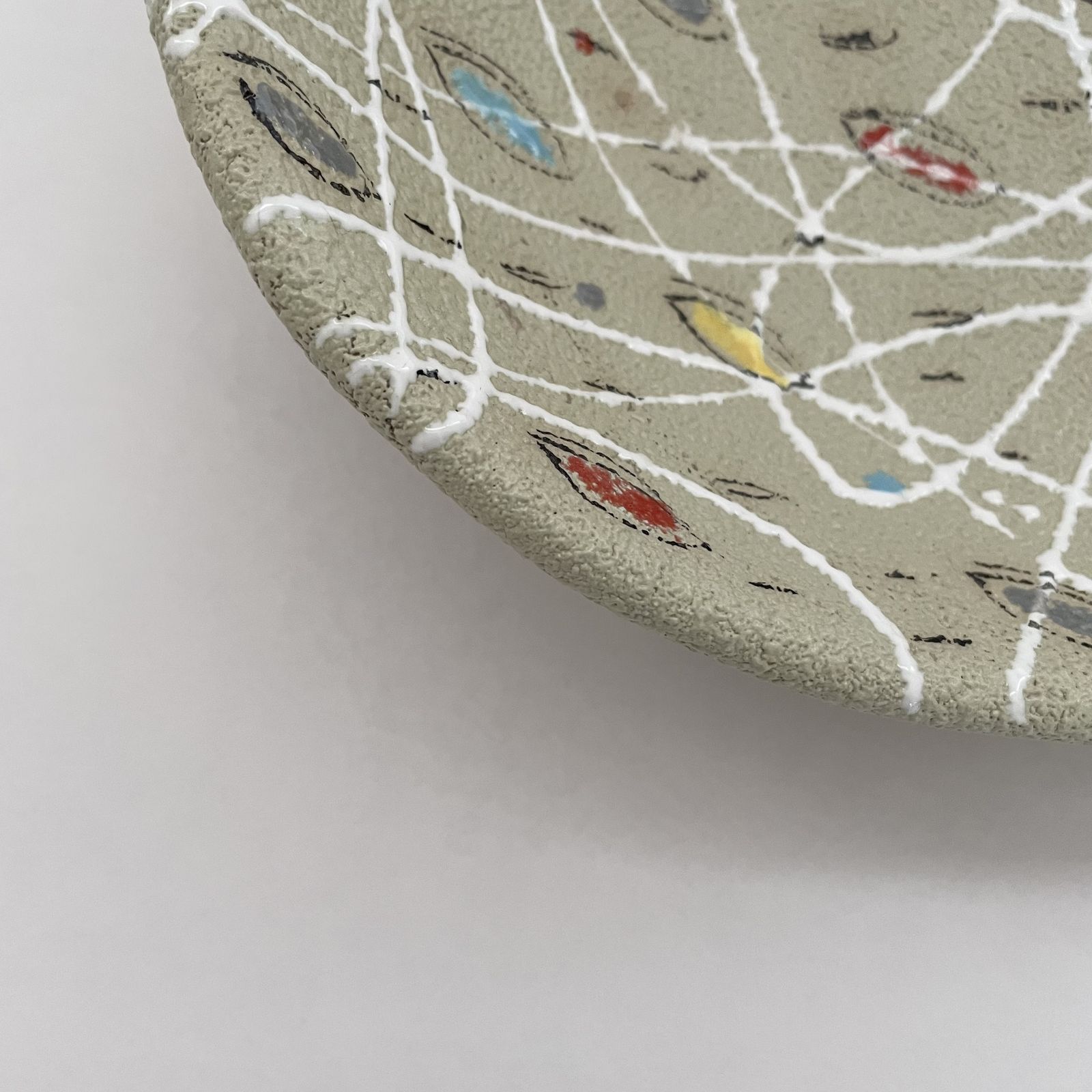 Beautiful Midcentury Italian Ceramic Bowl By Fratelli Fanciullacci 1950s photo Home Decor