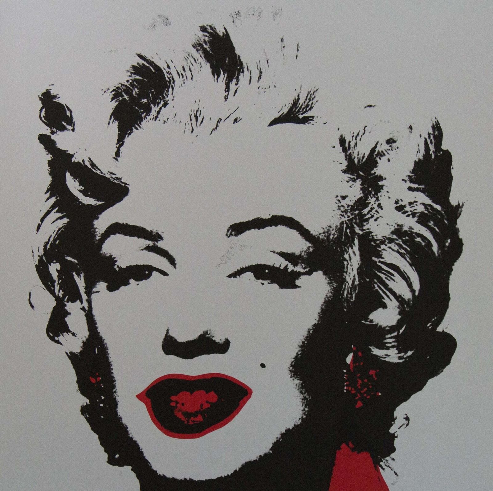 Andy Warhol 'Sunday B. Morning' Golden Marilyn 36