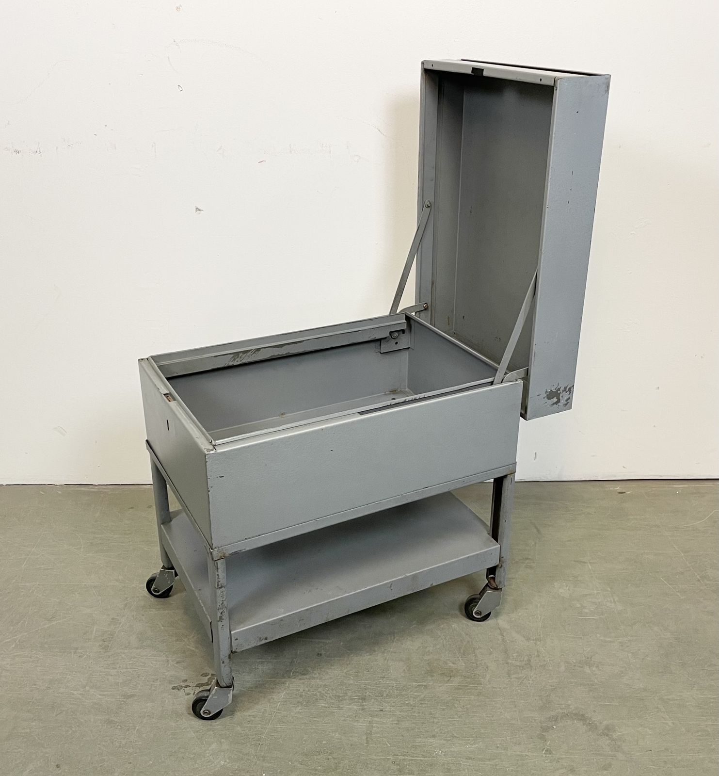 Grey Industrial Trolley , 1960s photo 299.0