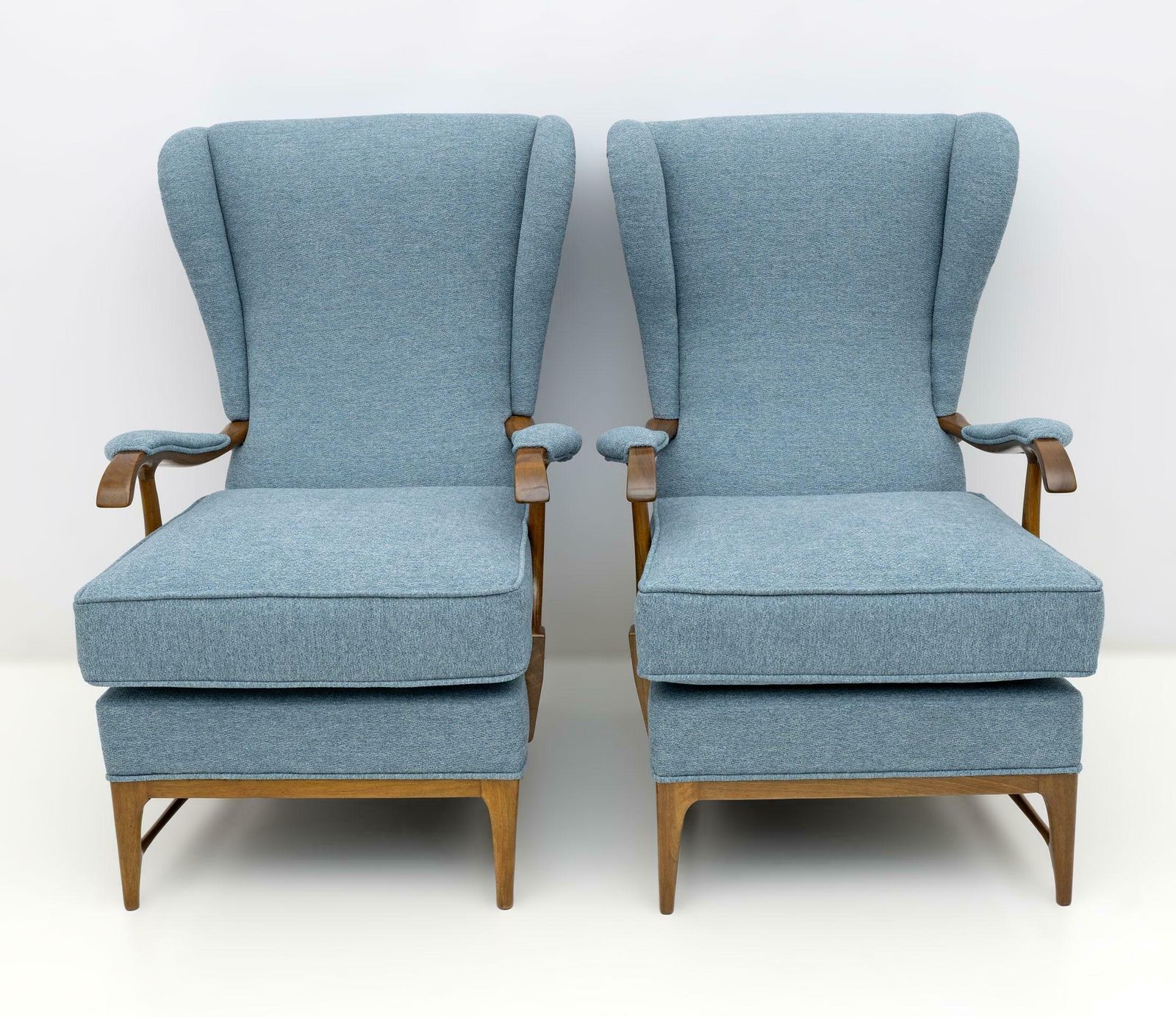 Pair Of Paolo Buffa Mid Century Modern Italian Bouclè Armchairs By Framar, 1950s £6,166.47per Set photo buy
