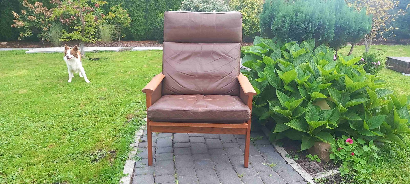 Leather Lounge Chair By Illum Wikkelsø For Eilersen, 1960s photo for sale