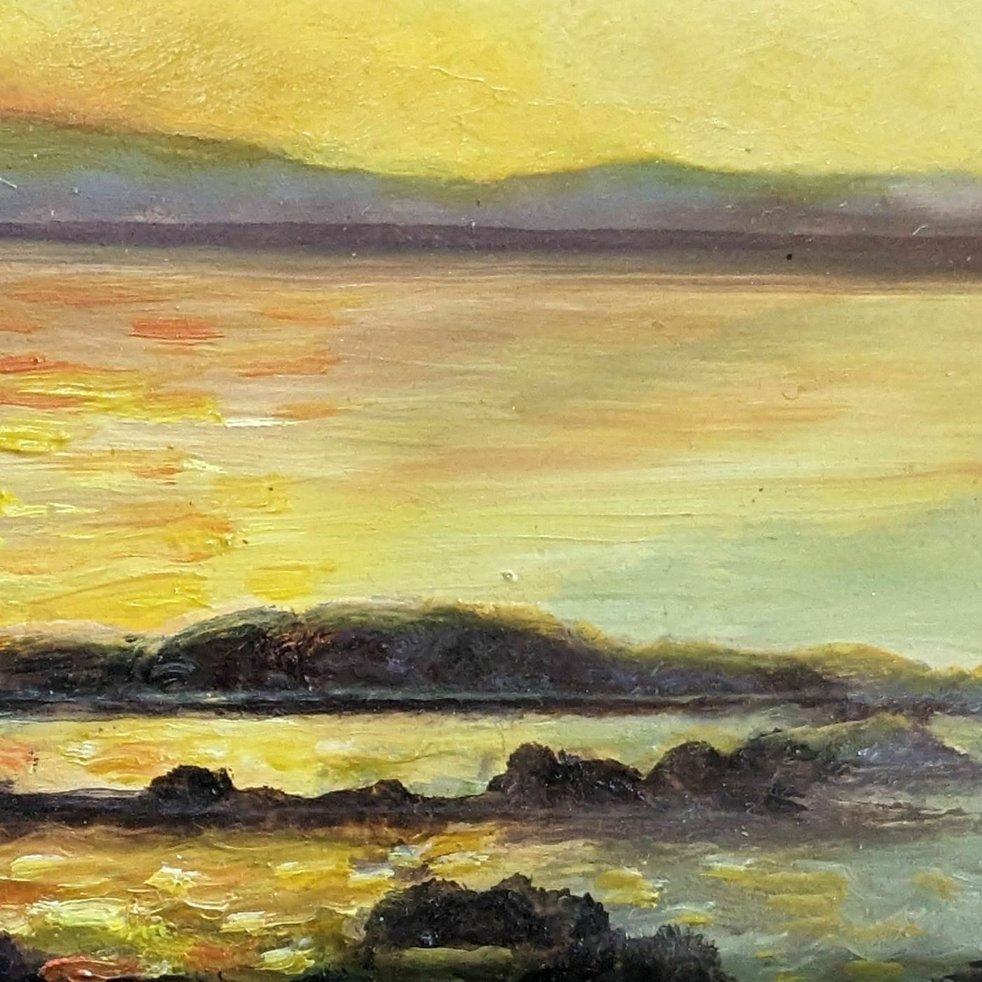 Twilight Landscape By Philippe Lazare French School 20th Century photo Art