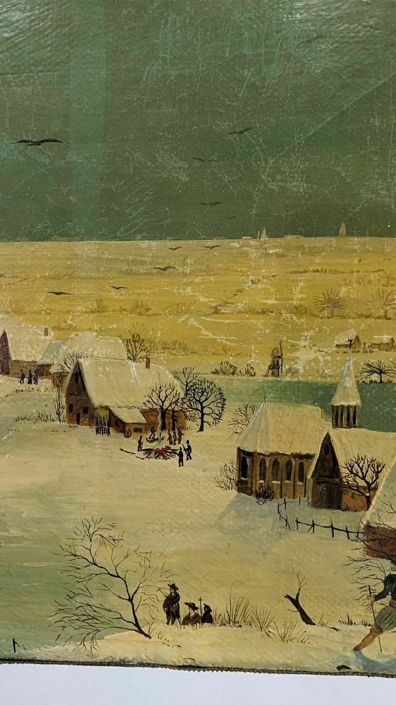 Snowy Landscape French Philippe Lazare 20th Century photo for sale