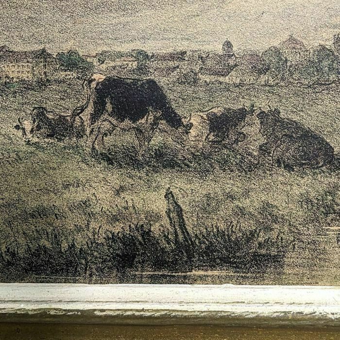 Engraving By Louis Edouard Garrido photo furniture