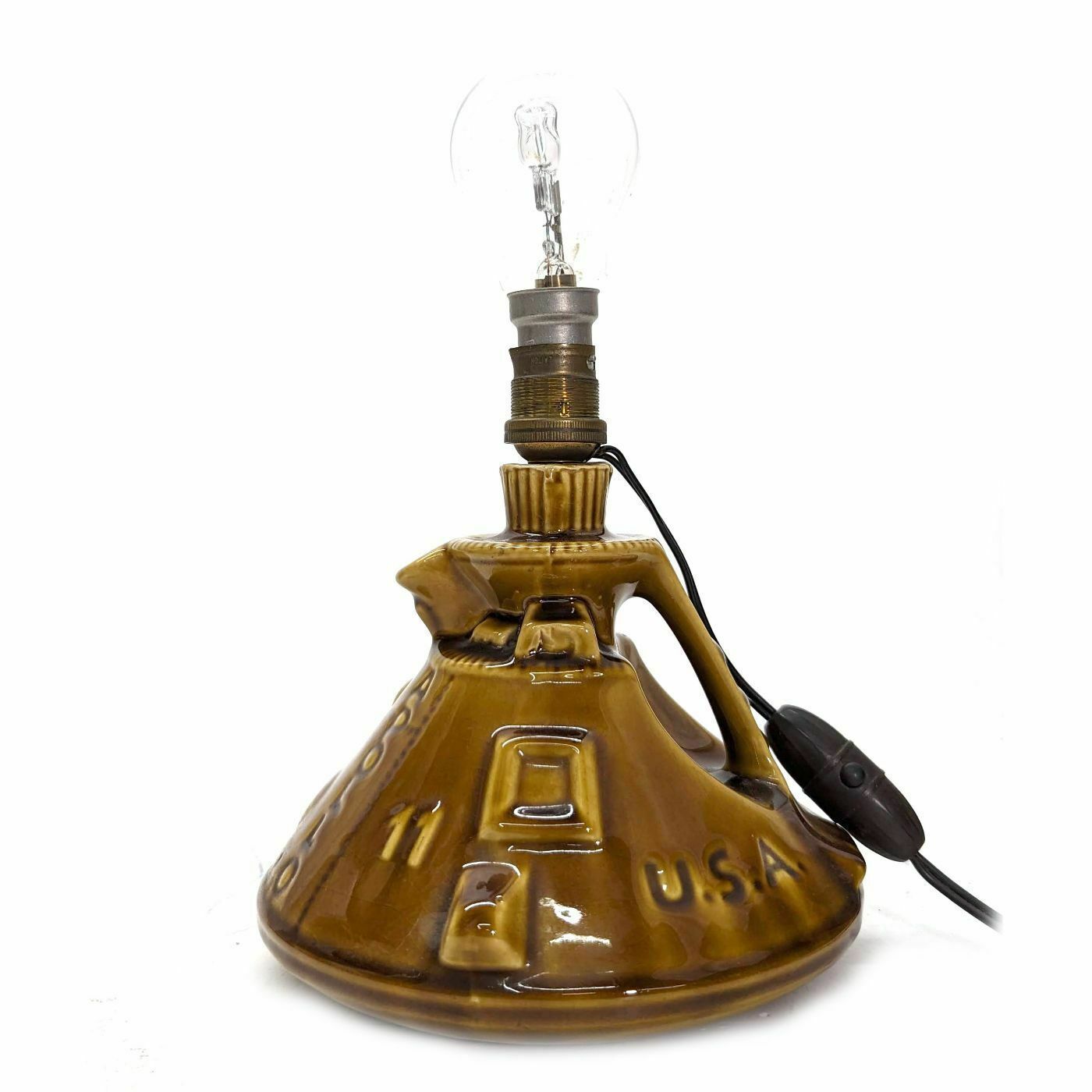 Maggio Nasa Limited Edition 1967 Apollo 11 Wine Bottle Lamp photo Lighting