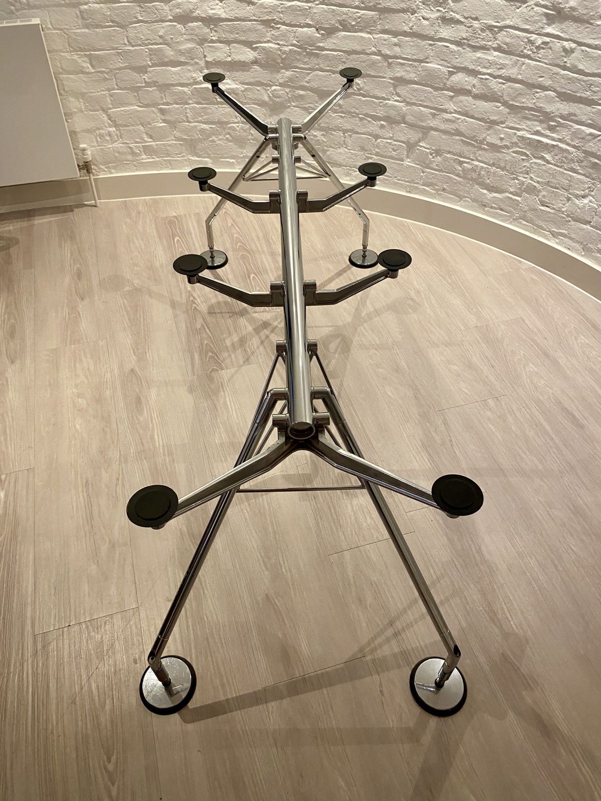 Furniture Sir Norman Foster Original Tecno 1980s Mid Century Tables For Sale X4 Available photo